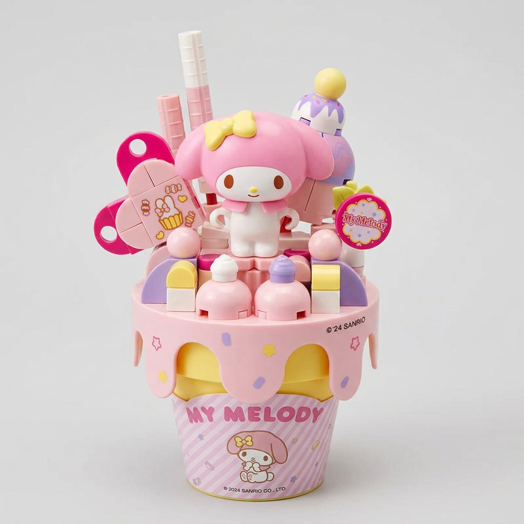 Keeppley Sanrio Ice Cream Cone Building Blocks