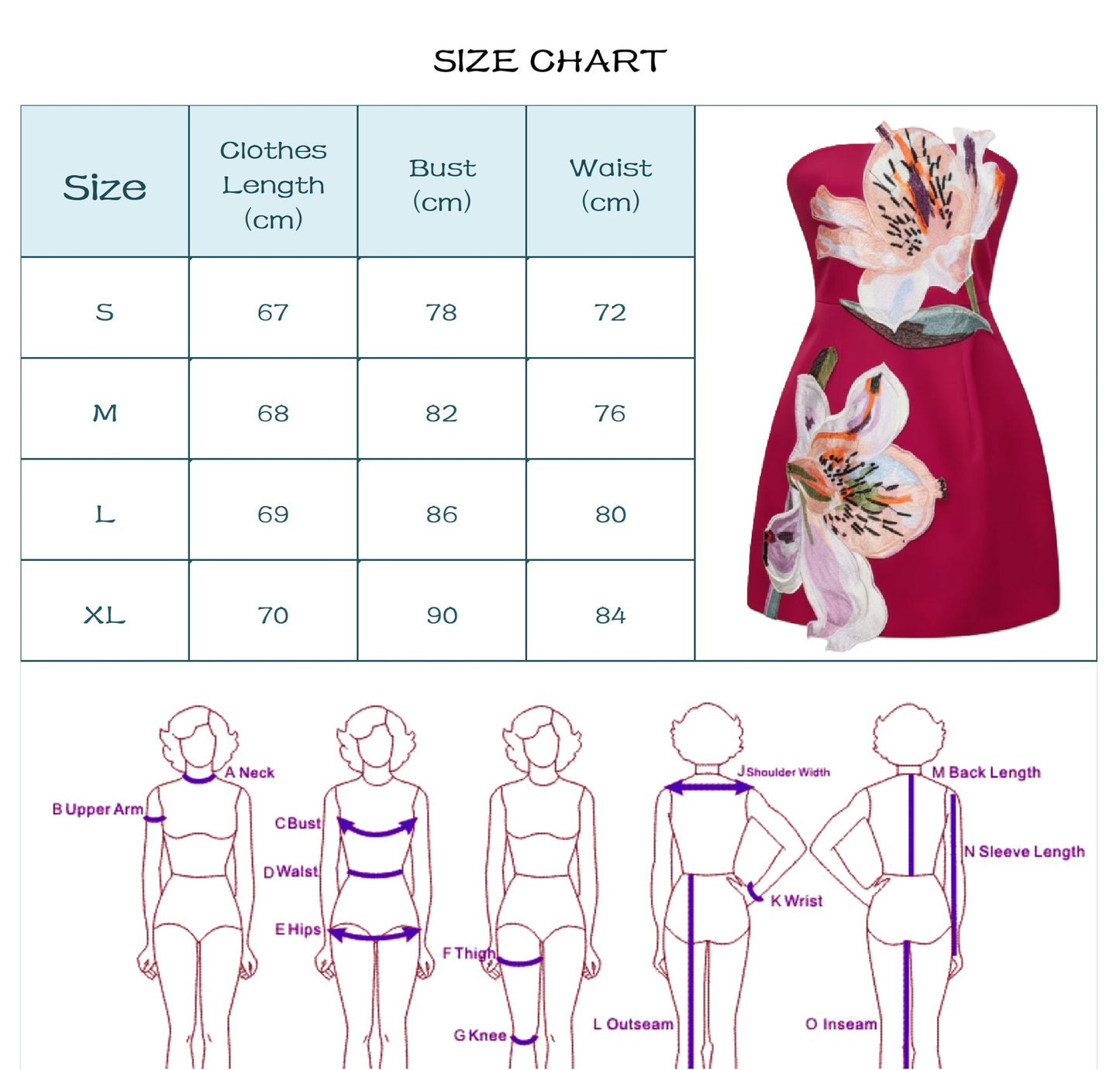 Calla Lilly Mini Bandeau Dress