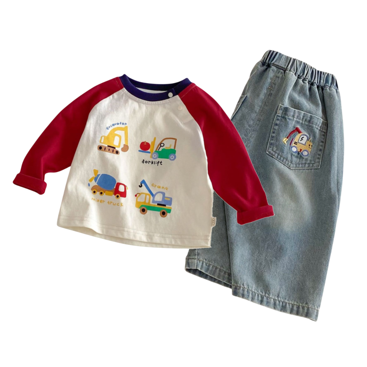 The Master Builder Kids 2-Piece Outfit Set