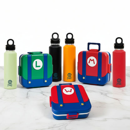 Cute Lunch Box and 600ml Water Bottle Set