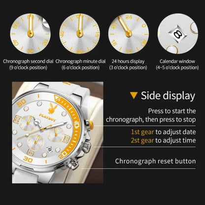 Playboy 3036 Men's Chronograph Watch