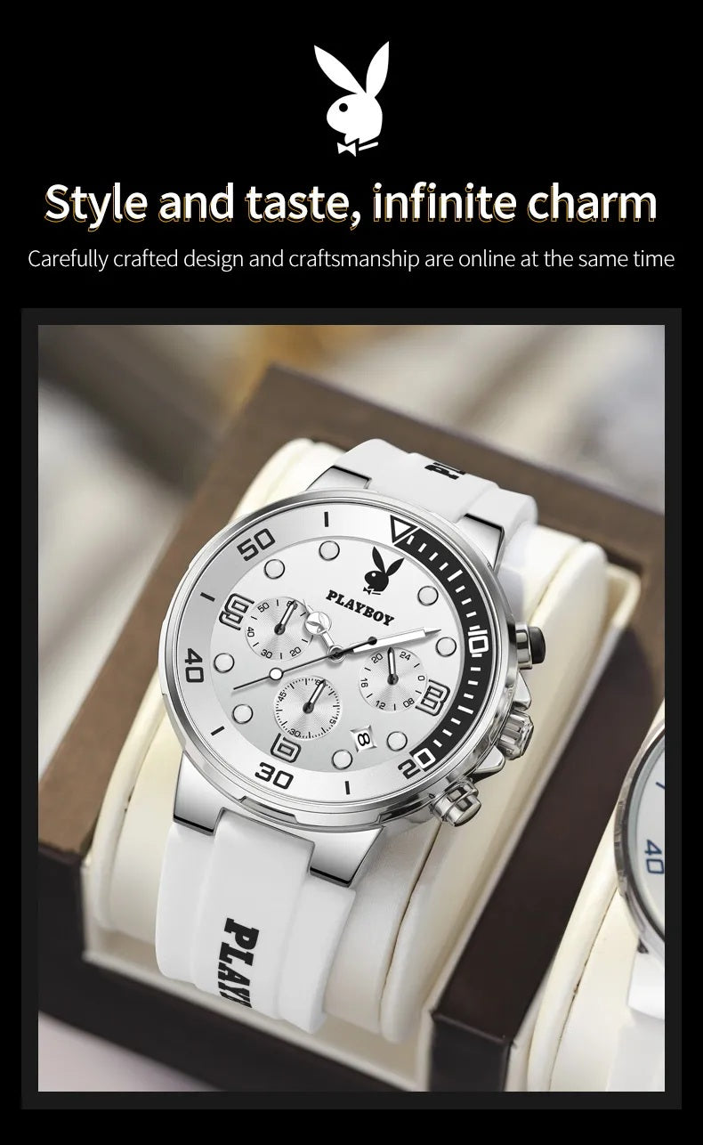 Playboy 3036 Men's Chronograph Watch