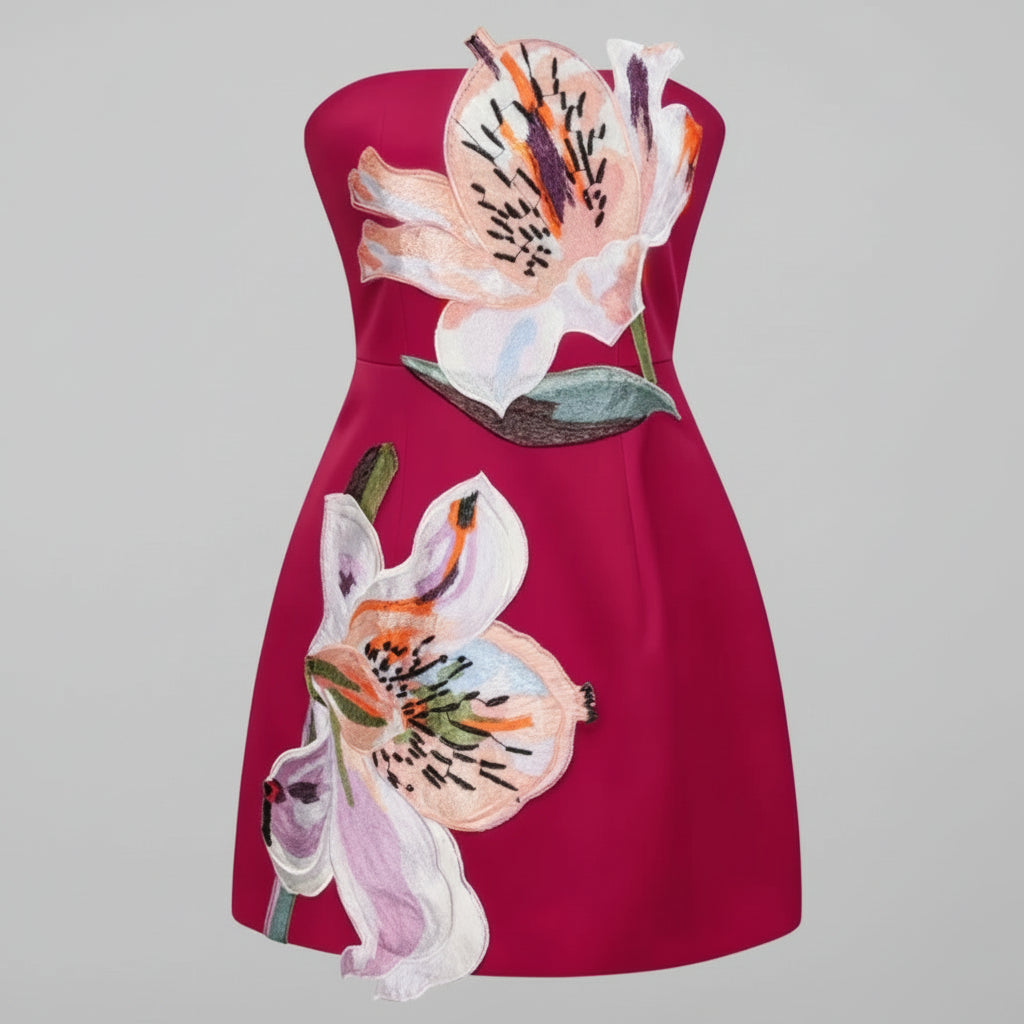 Calla Lilly Mini Bandeau Dress