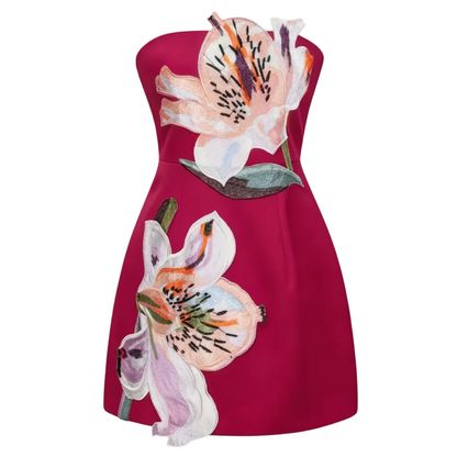 Calla Lilly Mini Bandeau Dress