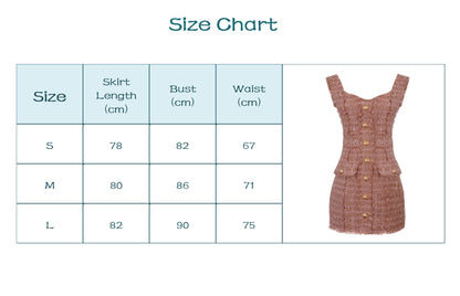 Prestige Tweed Sleeveless Mini Dress.