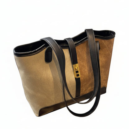 Heritage Bi-Tone Large Capacity Tote Bag