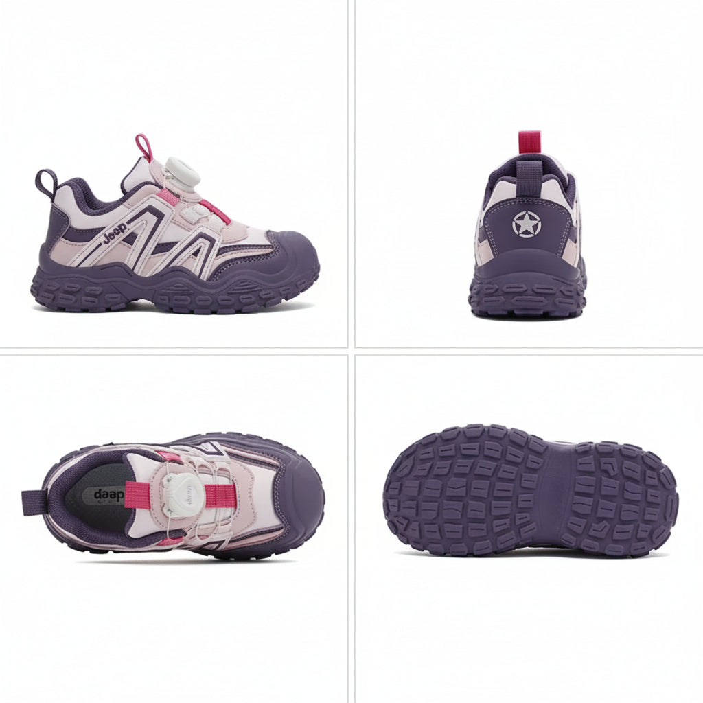 Jeep Kids Swivel Buckle Outdoor Chunky Sneaker