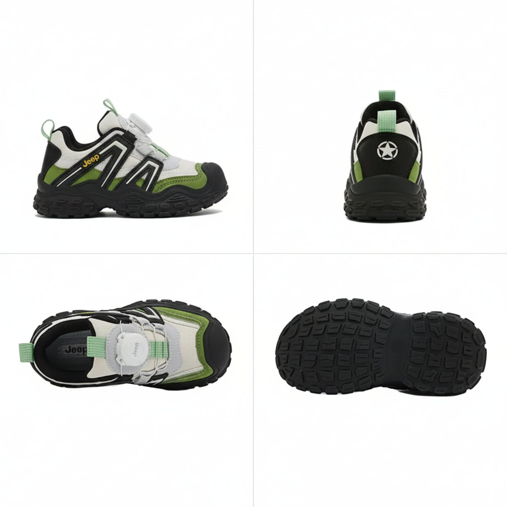 Jeep Kids Swivel Buckle Outdoor Chunky Sneaker