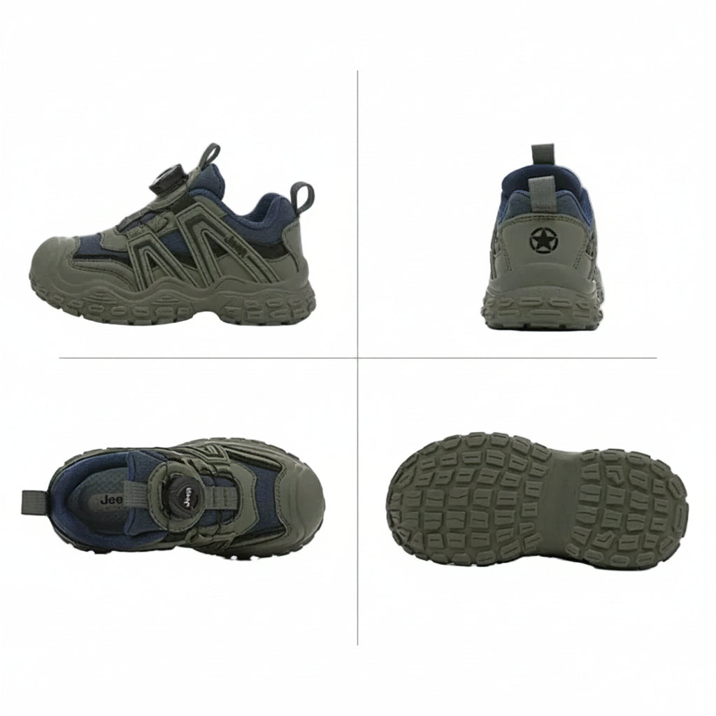 Jeep Kids Swivel Buckle Outdoor Chunky Sneaker
