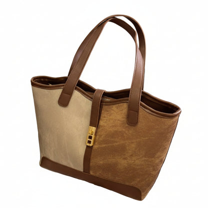 Heritage Bi-Tone Large Capacity Tote Bag
