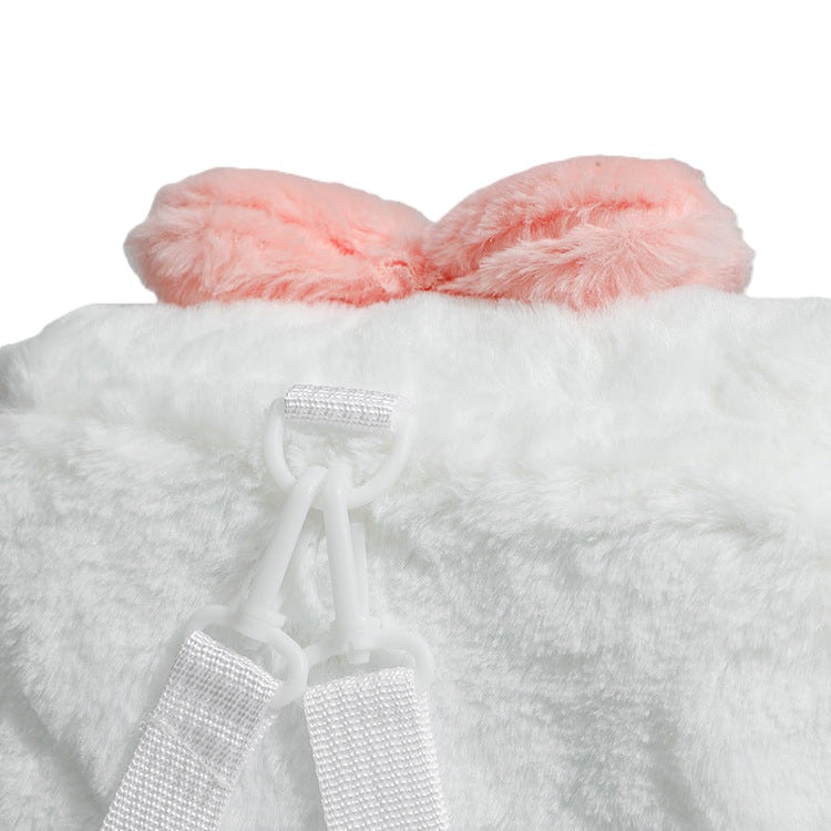 Cally Lamb Plush Backpack