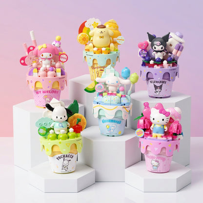 Keeppley Sanrio Ice Cream Cone Building Blocks