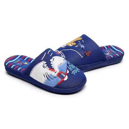 Children's Fin-tastic Fast Food Lunch Time Closed-Toe Home Slippers