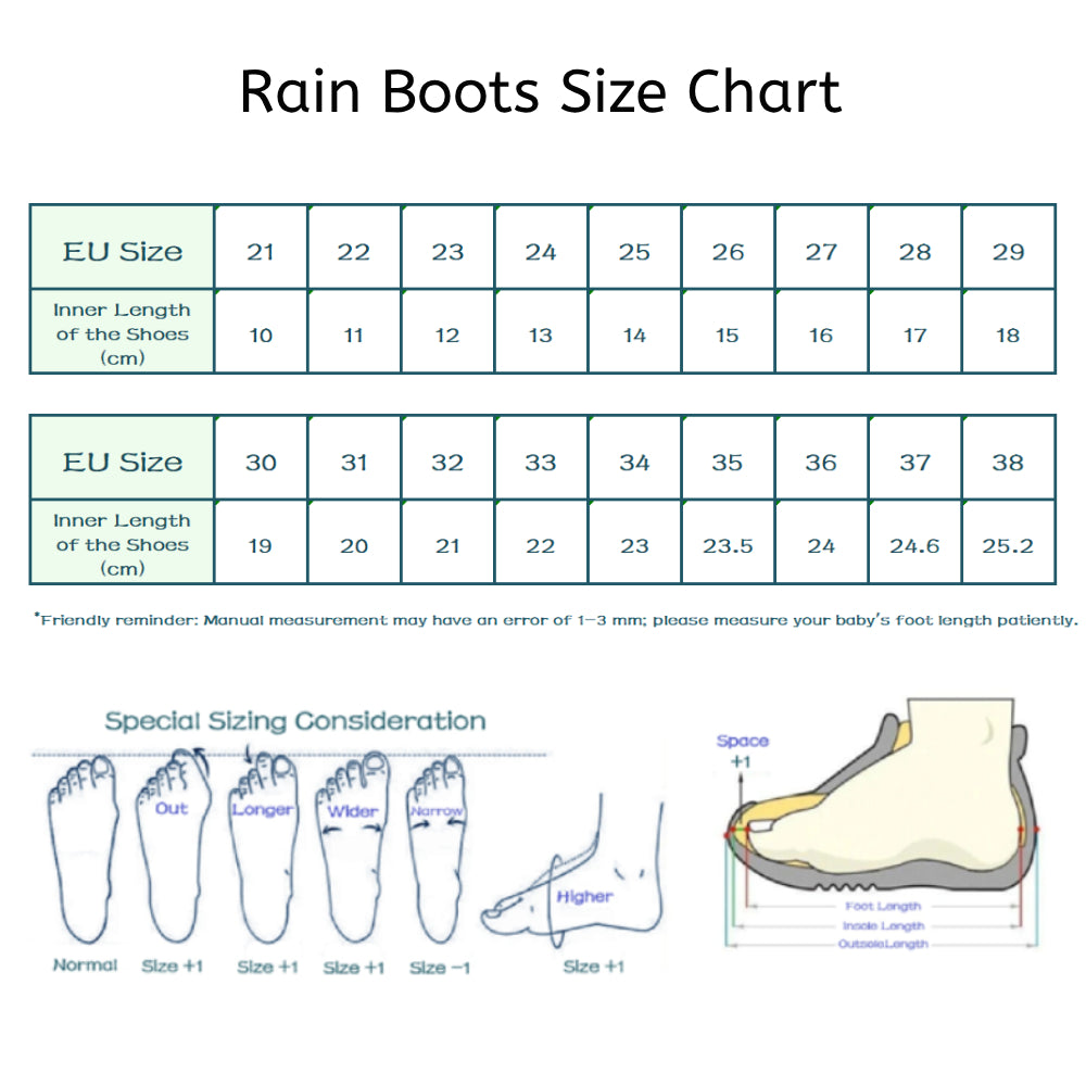 Disney Pixar Toy Story Kids Rain Boots with Easy-Pull Handles