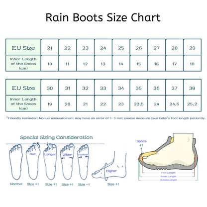 Disney Pixar Toy Story Kids Rain Boots with Easy-Pull Handles