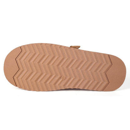 Women's Mulleus Cowhide Sandals - Brown