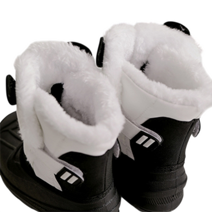 Children's Cute Cartoons Winter Hug Snow Boots - Panda