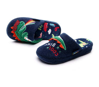 Children's Dino-Mite Closed-Toe Home Slippers