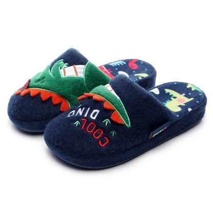 Children's Dino-Mite Closed-Toe Home Slippers
