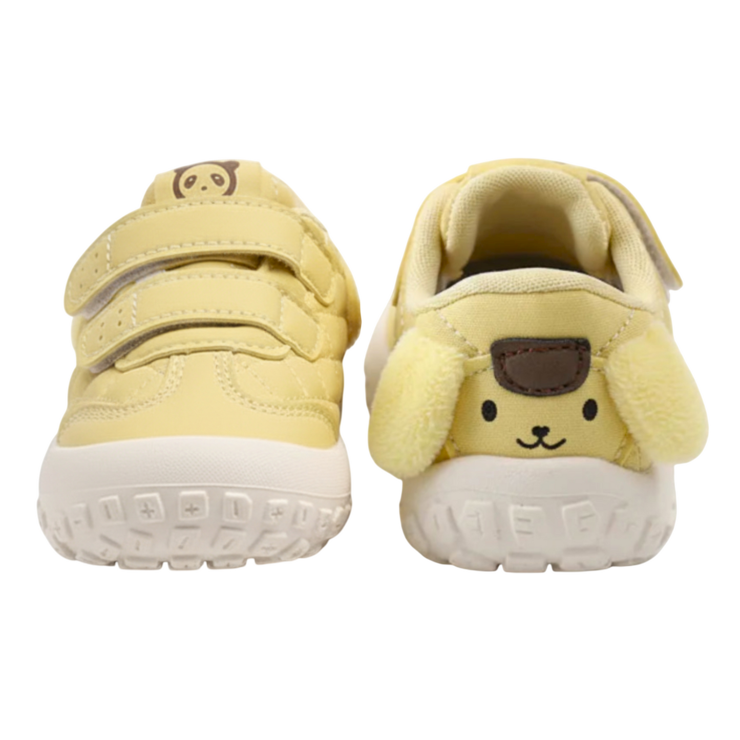 Children's Floppy-Ear Quilted Shoes - Yellow