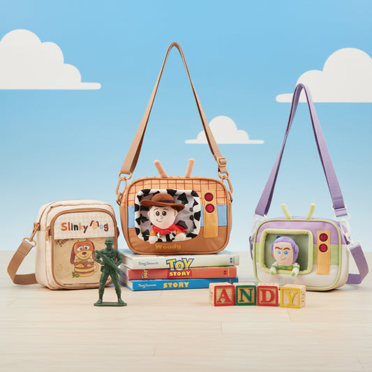 Disney Pixar Toy Story Retro TV Messenger Bags