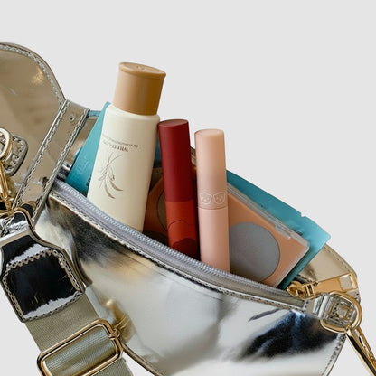 Metallic Whiskers Crossbody Bag