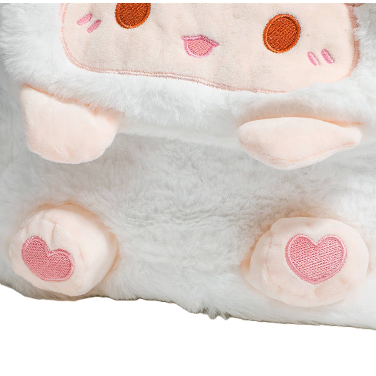 Cally Lamb Plush Backpack