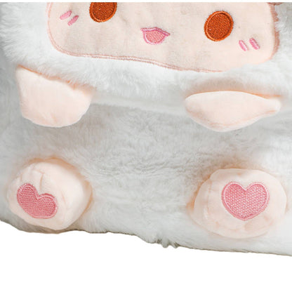 Cally Lamb Plush Backpack