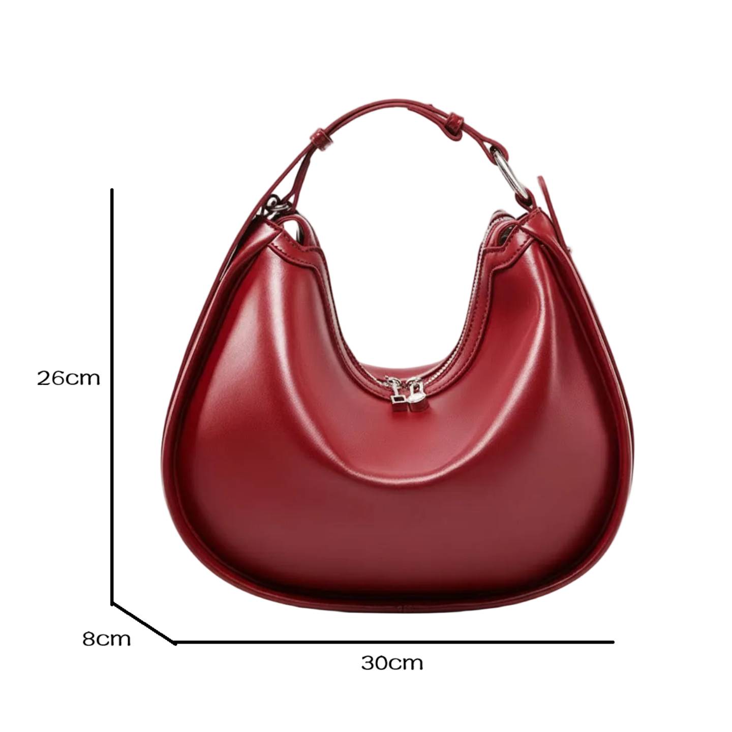 Cherry Halfmoon Crossbody/Handbag