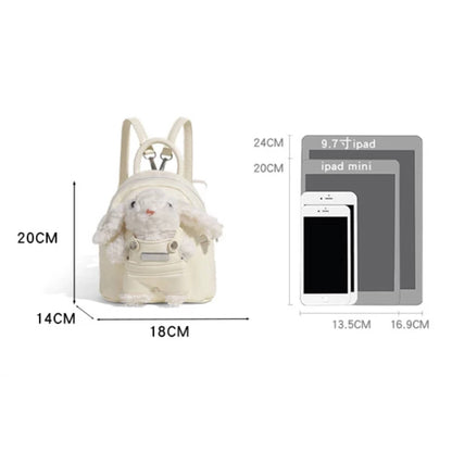 Bunny Plush Mini Backpack
