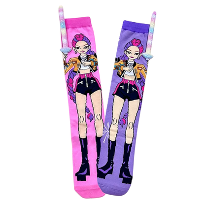 K-Pop Demon Hunters Crazy Socks