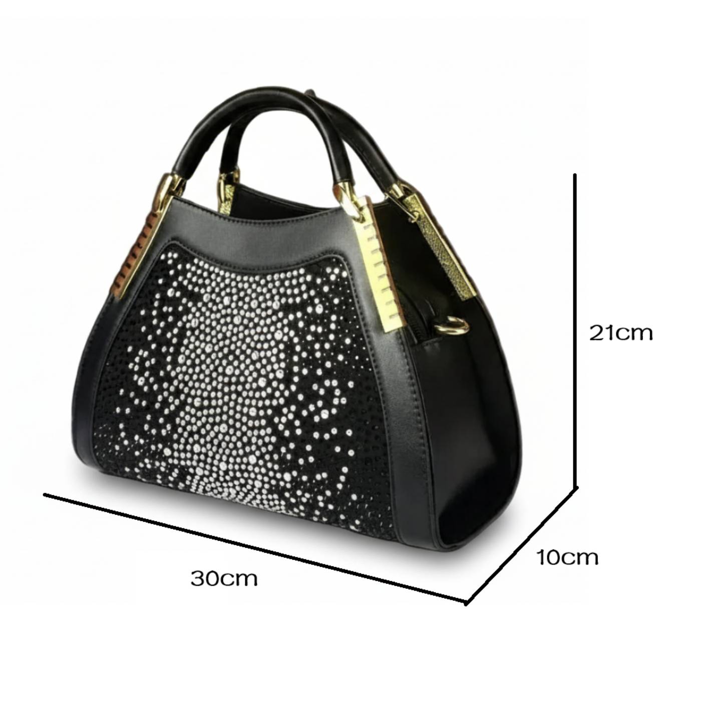 Midnight Diamond Crossbody Bag
