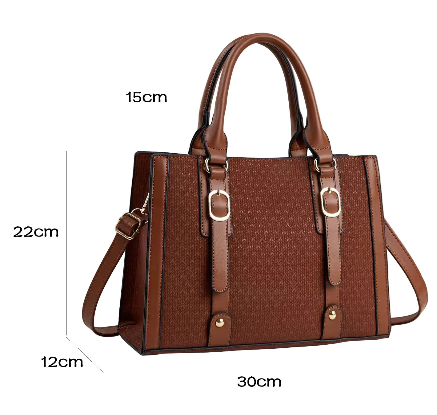 Buckle and Bloom Merlot Crossbody/Handbag