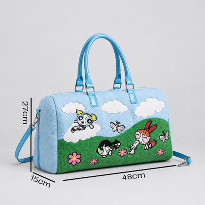 Powerpuff Girls Plush Duffle / Travel Bag
