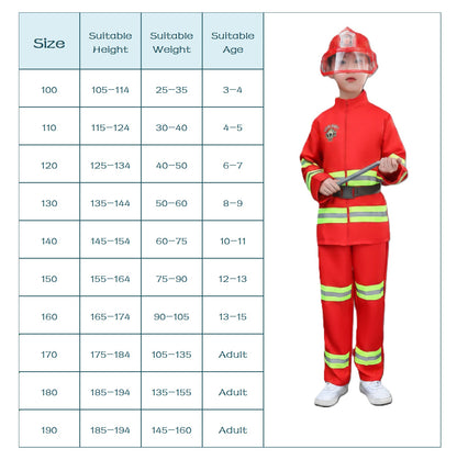 Children's Firefighter Costumes