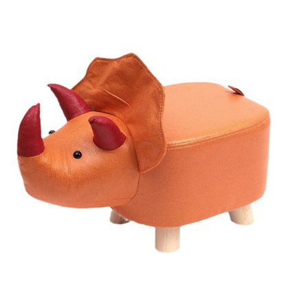 Triceratops Animal Children's Ottoman Footstool