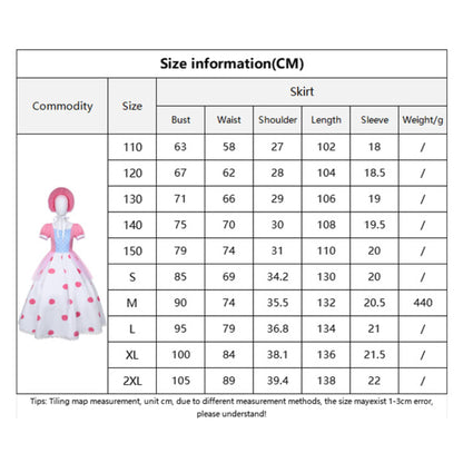 Female Bo Peep Dress Costume (Shepherdess)