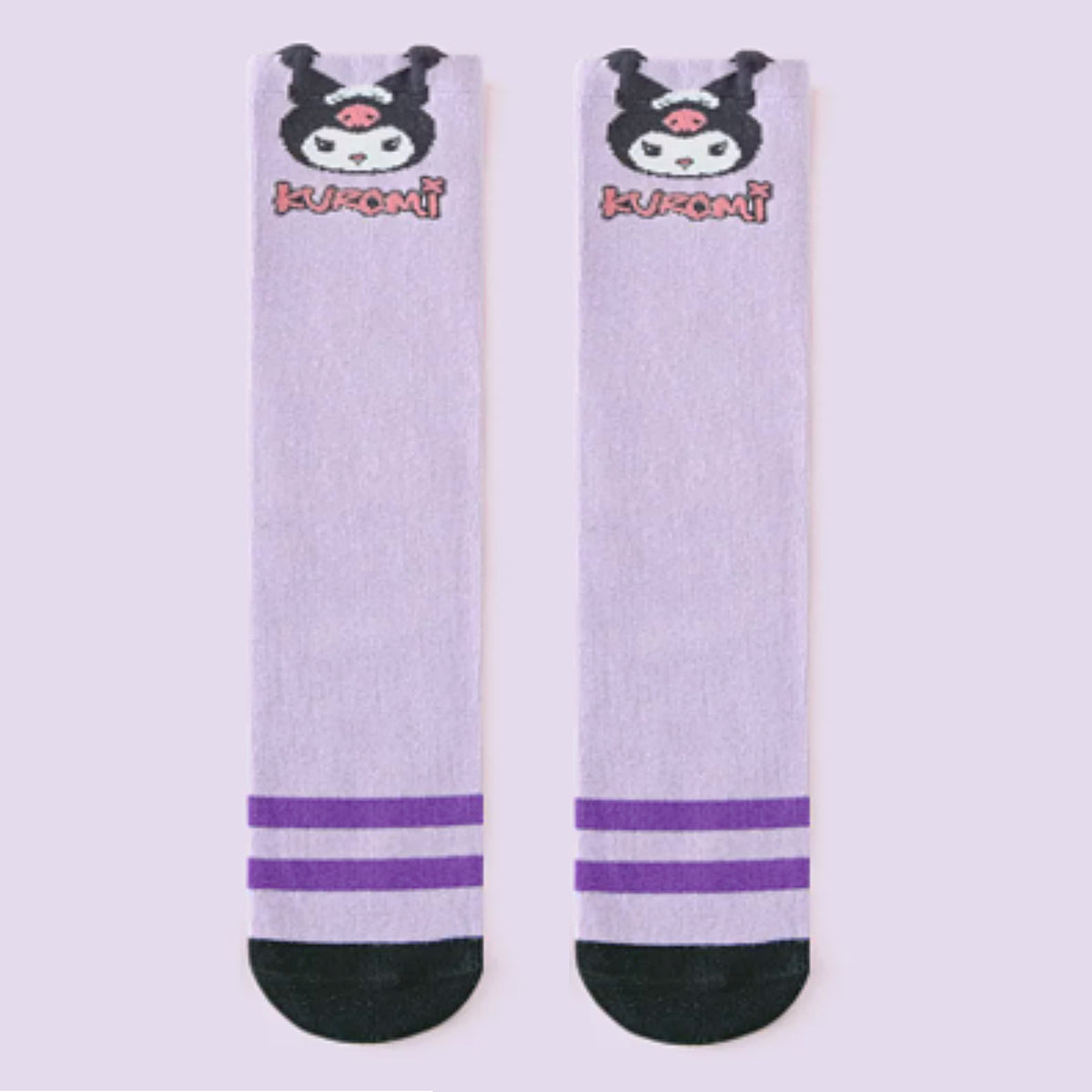 Adorable Kuromi Knee-High Ultra Soft Socks