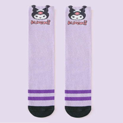 Adorable Kuromi Knee-High Ultra Soft Socks