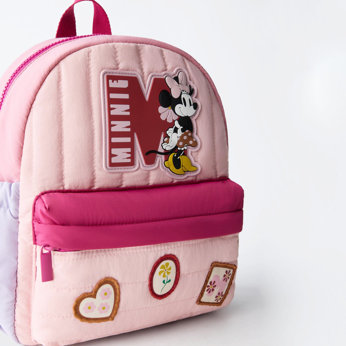 Minnie Mouse Multicoloured Quilted Mini Backpack