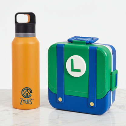 Cute Lunch Box and 550ml Water Bottle Set