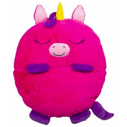 Zip & Zzz's Children's Cartoon Sleeping Bag - Hot Pink Unicorn