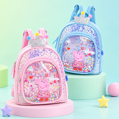 Peppa Pig Princess Edition Sequin Mini Backpack