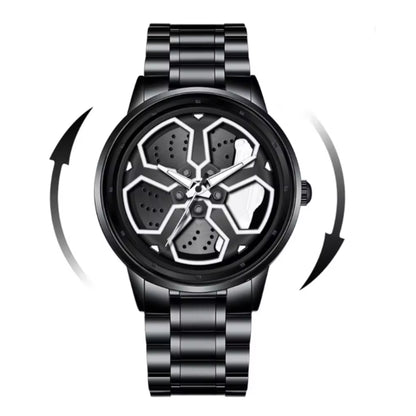 Radial Caliper GT Matt Black Quartz Wristwatch