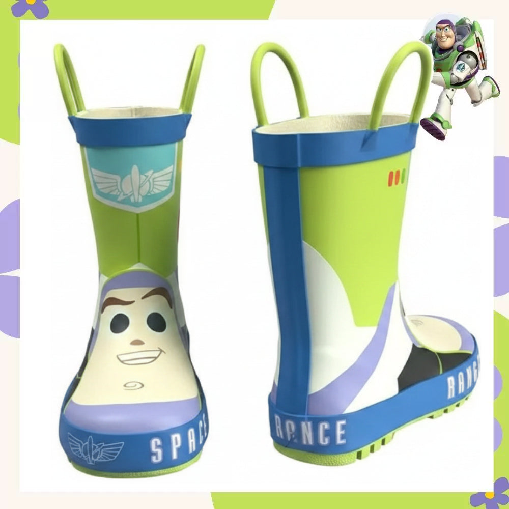 Toy Story Kids Space Ranger Buzz Lightyear Rain Boots