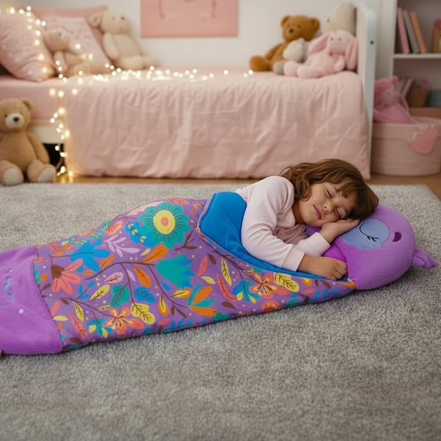 Zip & Zzz's Children's Cartoon Sleeping Bag - Panda