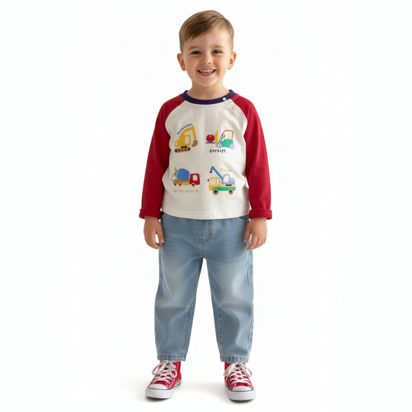 The Master Builder Kids 2-Piece Outfit Set