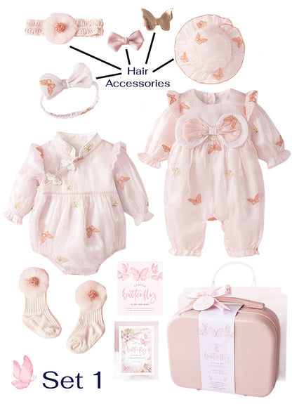 Baby Girl Butterfly Gift Set