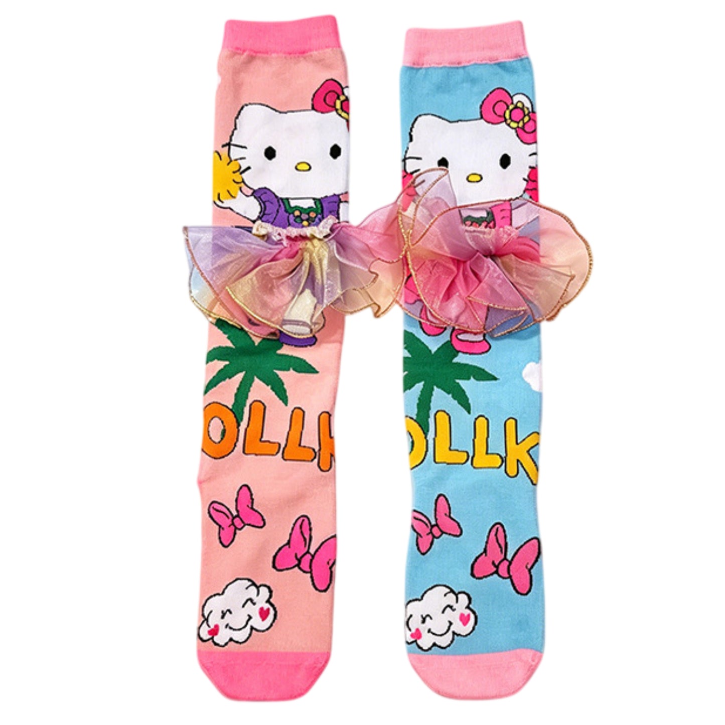 Sanrio Knee-High 3D Crazy Socks