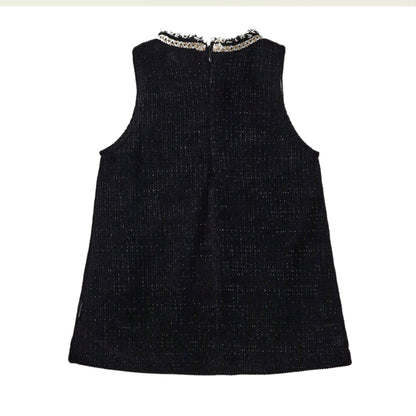 Girls La Belle Velvet Warm Dress